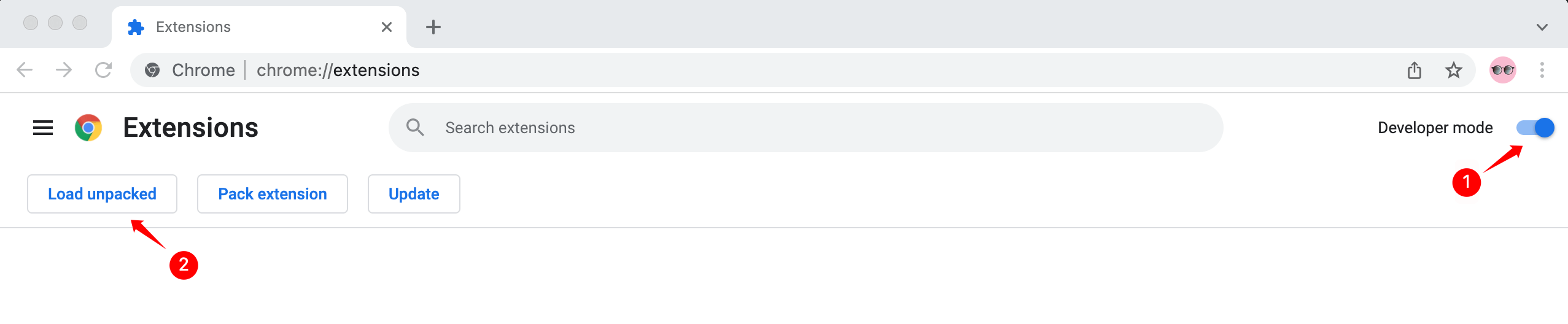 IGLikesExport chrome extension load unpacked
